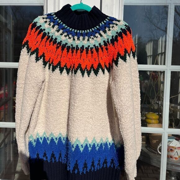 Anthropologie Pilcro Selene Fleece Tunic Sweater NWT - Picture 11 of 12